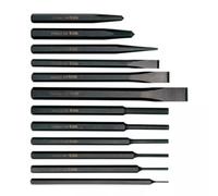 YATO 12 Piece Chisel and Punch Set Hardened Tempered Garage Tool CrV YT-4714