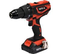 YATO 18V LI-ION Cordless Hammer Drill Screwdriver Drill LED 40Nm 13Mm