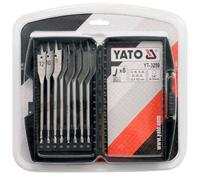 Yato 8-Piece Flat Router Bit Set Flat Drill Router Bit Wood 12-32x 152Mm