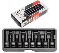 Yato 8pc Impact Torx Bit Socket Set 1/2"