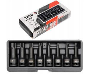 Yato 8pc Impact Torx Bit Socket Set 1/2"