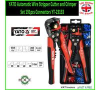 Wire stripper Cable Cutter Pliers Electricians Crimping Tool Kit YATO YT-23133