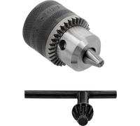 YATO Drill Chuck & Key 1.5-10mm 3/8" 24UNF - Metal Keyed Chuck for Drills Hammer Drills