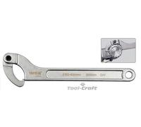 YATO flexible hook wrench, adjustable wrench sizes 210 to 470mm, range 15-180mm