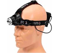 Yato Headlamp Headlamp 10W 450lm XM-L2 Zoom Power LED Workshop Outdoor Bright