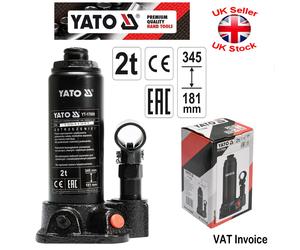 Yato Hydraulic Lifting Bottle Jack 2T Hydraulic Car Lifting Jack 2000KG YT-17000