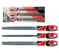 YATO YT-6237 Steel Files, Set of 3