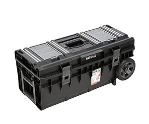 Yato Portable Tool Box on Wheels, 793 x 385 x 322 mm, Black