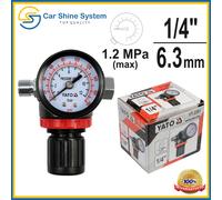 Yato PRESSURE REDUCING VALVE AIR PRESSURE MINI REGULATOR PAINT SPRAY GUN 1/4''