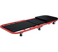 YATO Professional 2-in-1 Assembly Rolling Board & Plus Workshop Stool 150 kg 6 Smooth 360° Wheels Workshop Lounger Assembly Lounger