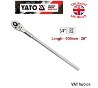 Yato Professional 3/4" x 500mm (20") QUICK RELEASE RATCHET Handle YT-1360