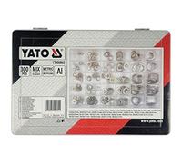 YATO professional assorted aluminium washers 300 pcs mixed sizes (YT-06865)