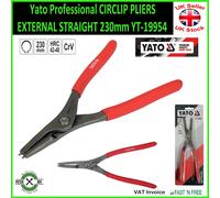 Yato Professional CIRCLIP PLIERS EXTERNAL STRAIGHT 230mm 9" YT-19954