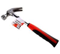 Yato Professional Claw Hammer 450Gr Soft Grip Handle, Hardened Tempered (Yt-4560
