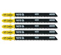 Yato Professional Clean Cut Wood Jigsaw Blades 5 Pcs T Fitting (Yt-3404)