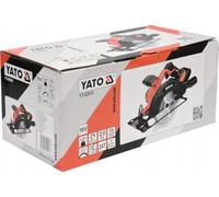 YATO Professional Cordless Circular Saw 18 V 2.0 Ah Li-Ion Battery Quick Charger Vacuum Cleaner Adapter Saw Blade Diameter 165 x 16 mm 24 Teeth