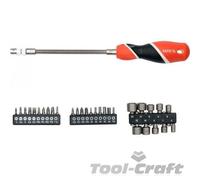 Yato professional flexible screwdriver set 31 pcs, S2 steel bits (YT-25972)