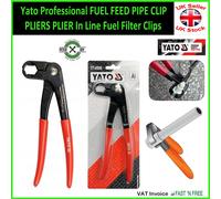 Yato Professional FUEL FEED PIPE CLIP PLIERS PLIER In Line Fuel Filter Clips