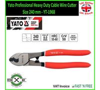 Yato Professional Heavy Duty Cable Wire Cutter Size 240 mm - 10" YT-1968