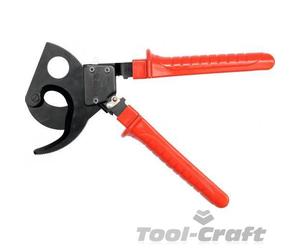 Yato professional heavy duty ratchet cable cutter up 380mm square (YT18602)