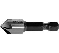 YATO Professional HSS Countersink, Positioning Tip, Indestructible Due to Low Friction, Maximum Heat Resistance, Choice of Sizes 6.3/8.3/10.4/12.4/16.5/20