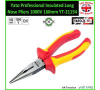 Yato Professional Insulated Long Nose Pliers 1000V 160mm YT-21154