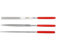Yato Professional Jewelers Diamond Precision Needle File Metal Set Of 3 (Yt-6143