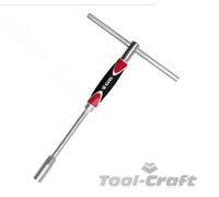 Yato professional T handled deep socket wrench spanner with rotary grip 8-15 mm