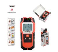 YATO Stud Metal Pipe Live Cable Profile Wood Wall Electronic Finder Detector LCD