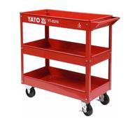 YATO Tool Trolley High-Quality Workshop Cart Rolling Cart Storage 3 Shelves