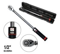 YATO Torque Wrench 1/2" 3/8" Fine Adjustment Ratchet Head