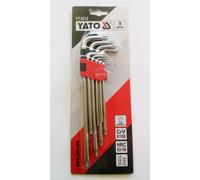 YATO Torx Key Set 9 pcs YT-0512 TORX TAMPERPROOF T10 - T50
