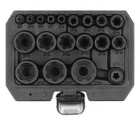 Yato TORX Plus Socket Set 1/2"+1/4" 19-Piece Cr-V YT-05197
