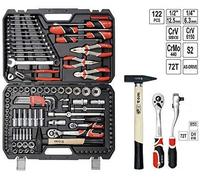 Yato XXL 1/4-1/2" 122-Piece Tool Case