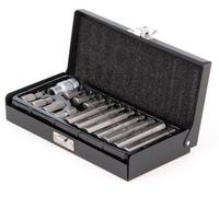 Yato Yt-0413, Professional Hex Screwdriver Bits Set 15 Pcs. In Solid Metal Case