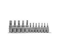 YATO Socket set YT-04331 12 Chrome Vanadium Steel Female Torx 1/4, 3/8