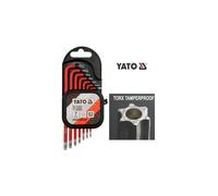 YATO YT-0562, torx tamperproof security bits T9-T30 allen key set (YT-0562