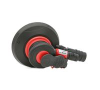 YATO Professional Compressed Air Orbital Sander, Diameter 150 mm, Extra Light and Handy Design, 12,000 rpm, 84 L/min, 360° Vacuum Cleaner Connection, Sanding Disc, Grinder, Disc Sander, Red
