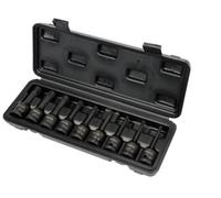 Yato Yt-10681, 1/2" Impact Ribe Bits Sockets Set 9 Pcs Sizesrm5-Rm14 Crmo Steel