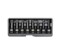 Yato YT-1069 - Bit Impact Socket Sets 8pcs Ribbed 1/2 "