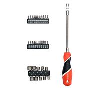 YATO YT-25972 Flexible Screwdriver with Interchangeable bits Set of 31 Pieces