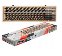 Yato Yt-3299, Long Auger Drill Bets Set 6Pcs, 460mm Long, Sizes 10-20