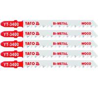 YATO YT-3400 - Jigsaw Blade Edge Earth-Bi-Metal, 6 tpi / 4 mm