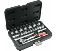 Yato YT-38561 Ratchet Set 22 Pieces Socket Set Automotive 3/8 Ratchet Set