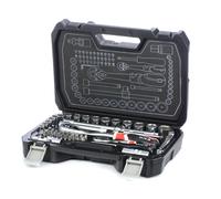YATO YT-38782 - Socket Set 1/4-inch and 1/2-inch (72 Pieces)