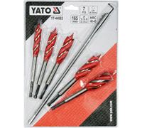 Yato Yt-44693, Wood Drill Bits Set 7Pcs, Auger Bits Set, Hex Shank