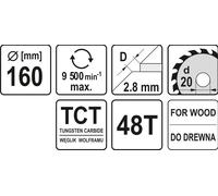 YATO YT-6058 Cutting Disc, angle grinder