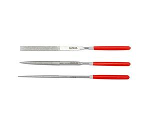 YATO YT-6143 Diamond Needle File Set 3 Pieces 3x140x50mm