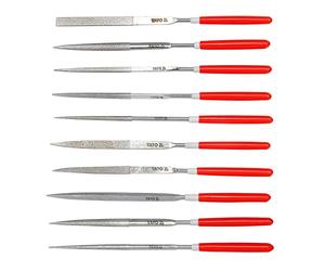 YATO YT-6144 - Diamond Needle File Set 10-pack 3 x 140 x 50 mm