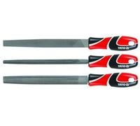 YATO YT-6237 Steel Files, Set of 3